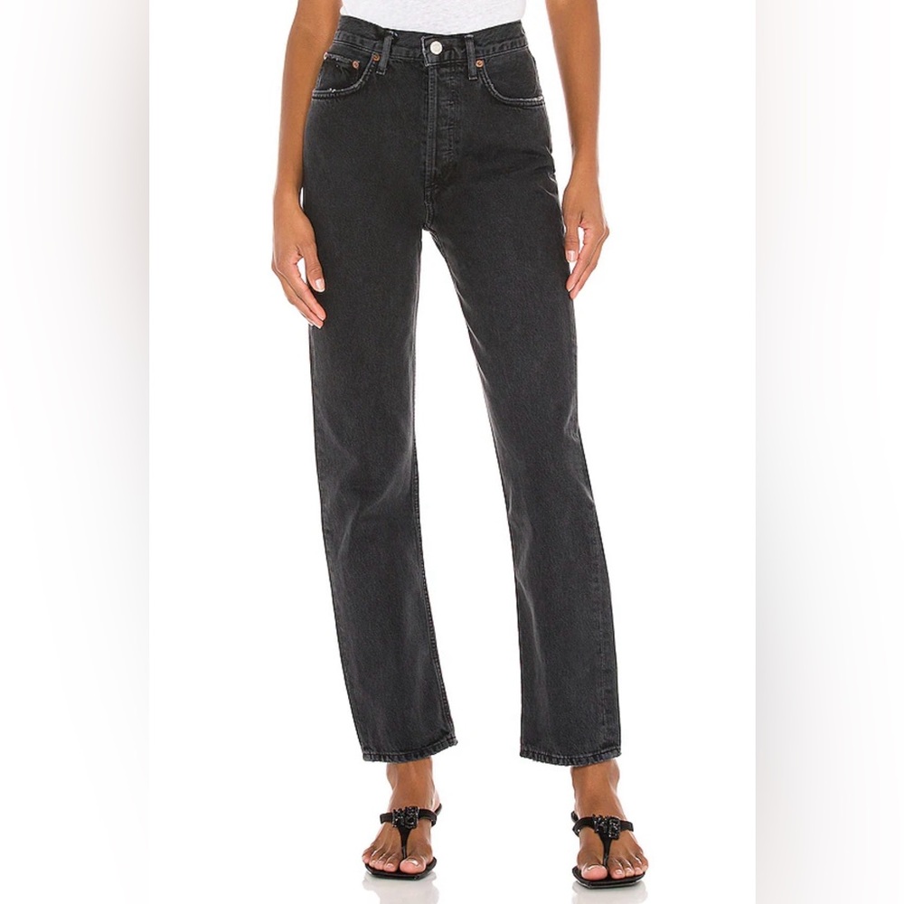 AGOLDE 90’s Pinch Waist in Black Tea